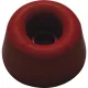 Gumiütköző átmérő 20 mm magasság 10 mm piros gumi
