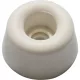 Gumiütköző átmérő 20 mm magasság 10 mm krémfehér gumi