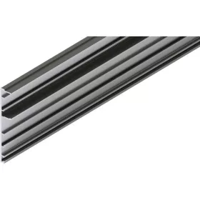 HAWA Junior 100/100 Z  klipes előlap 2000 mm ezüst