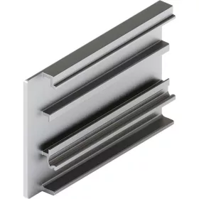   HAWA Junior 80/100 B takarósapka klipes előlaphoz 60 mm balos ezüst