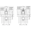 HAWA Junior 100/B-Pocket vasalatszett fához SoftStop rugós ütköző +20 mm (30261)