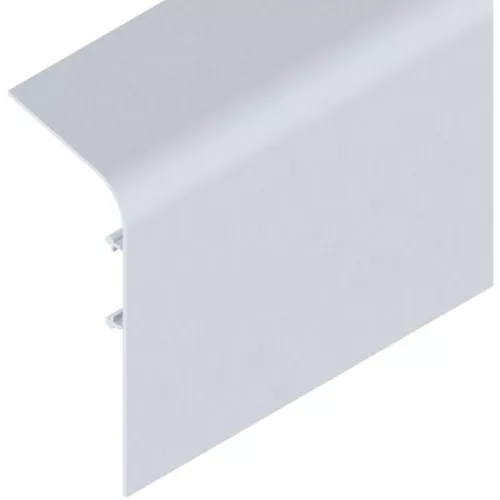 HELM 150 fedőlap W fali szereléshez hossz 6000 mm méretre vágható ezüst