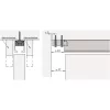 HAWA Junior 80/100 futósínrögzítés falzsebes szereléshez max. ajtószél. 850 mm