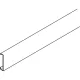 HAWA Porta 100/HMD Acoustics klipes előlap falra szerelhető 2500 mm ezüst