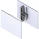 HELM GT-L fedősapka szett 15 mm távtartó profillal ezüst eloxált