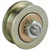 Tolóajtó-acélgörgő ? 55 mm galvanikusan horganyzott acél