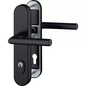   HOPPE AMSTERDAM biztonsági gomb/kilincs garnitúra PZ88 42-52 mm fekete