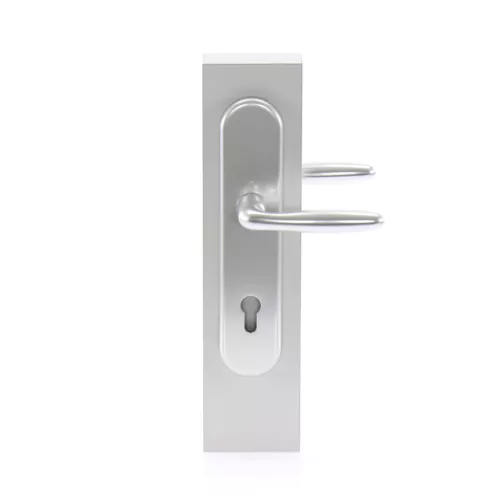 HOPPE VERONA biztonsági kilincsgarnitúra PZ92 67-72 mm ezüst