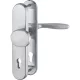 HOPPE VERONA biztonsági gomb/kilincs garnitúra PZ88 67-72 mm inox