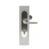HOPPE VERONA biztonsági gomb/kilincs garnitúra PZ88 67-72 mm inox