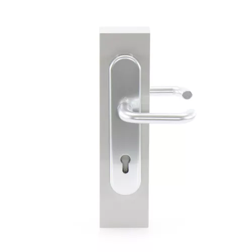 HOPPE PARIS biztonsági kilincsgarnitúra PZ92 77-82 mm ezüst