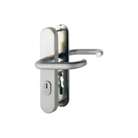   HOPPE PARIS biztonsági kilincsgarnitúra PZ92 77-82 mm nemesacél