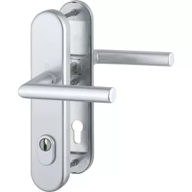   HOPPE AMSTERDAM biztonsági gomb/kilincs garnitúra PZ88 57-67 mm ezüst