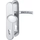 HOPPE TOKYO biztonsági gomb/kilincs garnitúra PZ88 67-72 mm ezüst