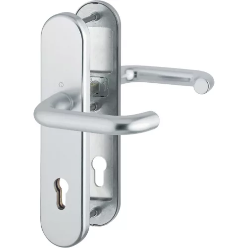 HOPPE PARIS biztonsági kilincsgarnitúra PZ88 42-47 mm ezüst