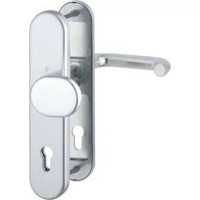   HOPPE PARIS biztonsági gomb/kilincs garnitúra PZ88 42-47 mm ezüst