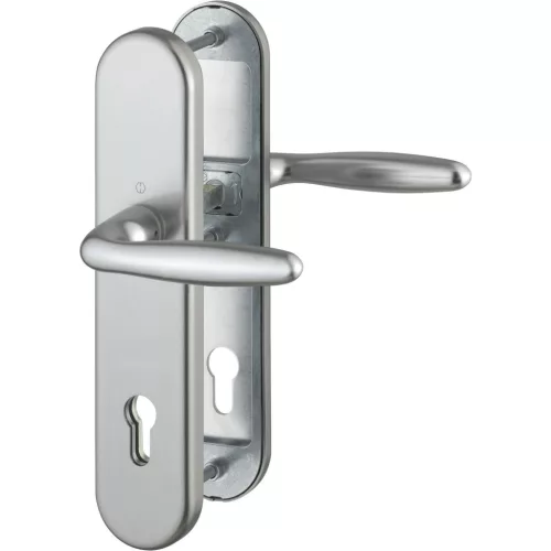 HOPPE VERONA biztonsági kilincsgarnitúra PZ88 57-67 mm nemesacél