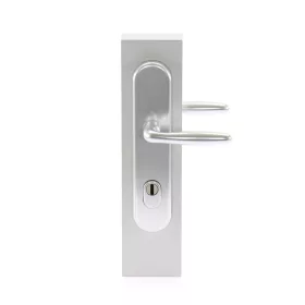   HOPPE VERONA biztonsági kilincsgarnitúra PZ88 67-72 mm ezüst