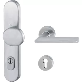 HOPPE bejáratiajtó-garnitúra  67-72 mm matt