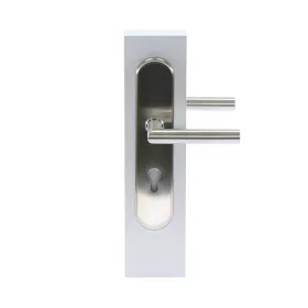   HOPPE AMSTERDAM biztonsági kilincsgarnitúra PZ72 42-47 mm rozsdamentes