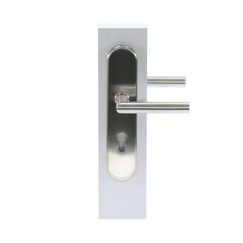 HOPPE AMSTERDAM biztonsági kilincsgarnitúra PZ72 42-47 mm rozsdamentes