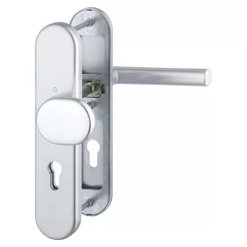   HOPPE AMSTERDAM biztonsági gomb/kilincs garnitúra PZ72 37-47 mm ezüst