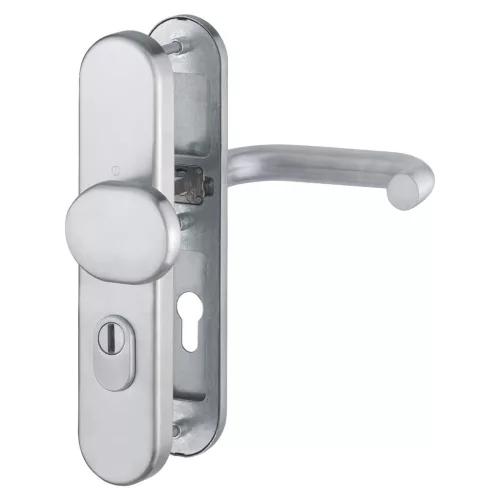 HOPPE PARIS biztonsági gomb/kilincs garnitúra PZ72 42-47 mm rozsdamentes