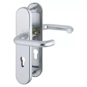   HOPPE PARIS biztonsági kilincsgarnitúra PZ72 42-47 mm ezüst