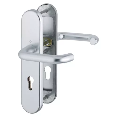 HOPPE PARIS biztonsági kilincsgarnitúra PZ72 42-47 mm ezüst