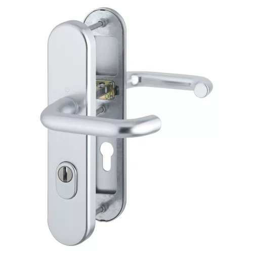 HOPPE PARIS biztonsági kilincsgarnitúra PZ72 42-47 mm ezüst