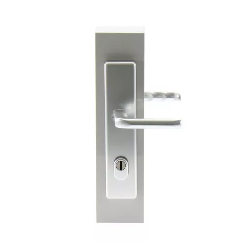 HOPPE LONDON biztonsági kilincsgarnitúra PZ88 62-72 mm ezüst