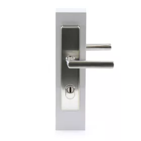   HOPPE DALLAS biztonsági kilincsgarnitúra PZ92 67-77 mm matt