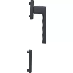 HOPPE TOULON belső ablakkilincs-félgarnitúra  fekete matt