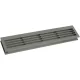 Szellőzőrács Szobaajtóhoz 454 X 90 mm Ajtóv. 35-45 mm Sötétszürke Műanyag