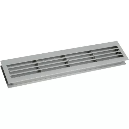 Szellőzőrács Szobaajtóhoz 454 X 90 mm Ajtóv. 35-45 mm Szürke Műanyag