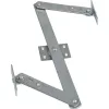 Felülvilágító Z-olló működtető kar 120 mm középdarab 280 mm acél horganyzott