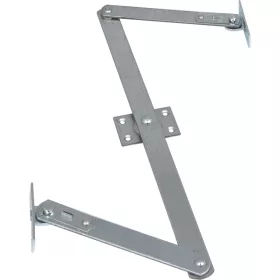   Felülvilágító Z-olló működtető kar 150 mm középdarab 350 mm acél horganyzott