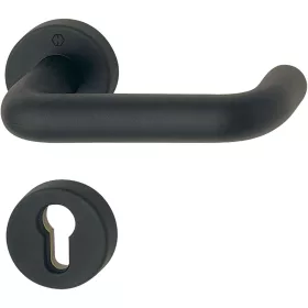 HOPPE PARIS rozettás kilincsgarnitúra 40-66 mm fekete PZ