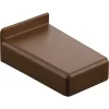 Szellőzőrács mm 600 x 80 mm alumínium fehér bevonatos