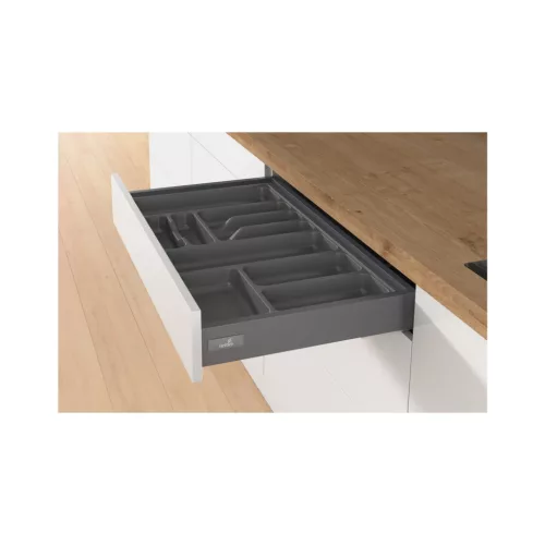 HETTICH Orga Tray 440 evőeszköztartó tálcamély.441-520mm névl.sz. 500mmantr.