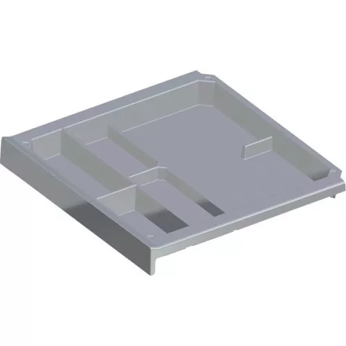 HETTICH SmarTray írószertálca 40 mm műanyag alu hatású