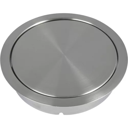 LAMPŽ Csapott belépőszárny kerek 170 mm INOX