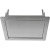 LAMPŽ Drop-in csappantyús szögletes 218 x 164 mm INOX