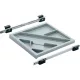 HETTICH SYSTEMA TOP 2000 írószertartó kihúzó szett 380 mm Alu-Finish