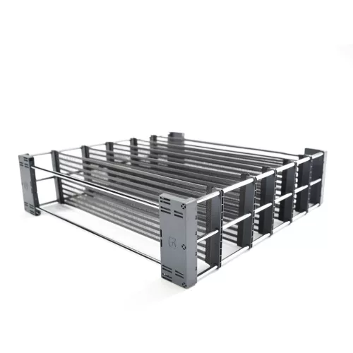 Rendszerező SpaceFlexx 472x130x472 mm műanyag sötétszürke