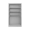 AGOFORM csúszásgátló szőnyeg Tex 574 x 471 mm umbra szürke