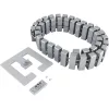 kábelcsatorna CubeŽ SL 1250 mm alu színű