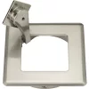 CONFURN kábelátvezető OrbitŽ 90x90 mm matt alu színű