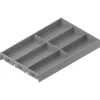 BLUM AMBIA-LINE keresztkorlátrögzítő Merivobox kitöltőelem 8mm indiumszürke matt