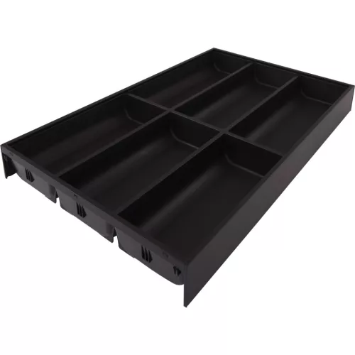BLUM AMBIA-LINE evőeszköztartó 500 mm szél. 300 mm acél karbonfekete